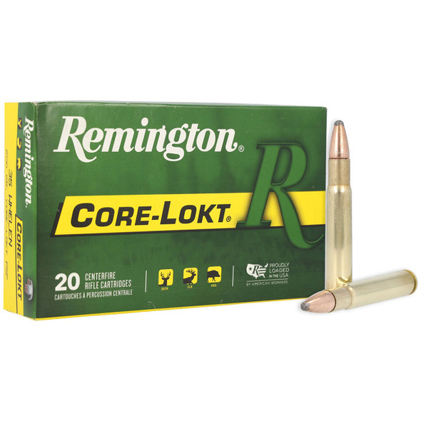Remington Core-Lokt 35 Whelen, 200 gr, Core-Lokt PSP Ammunition