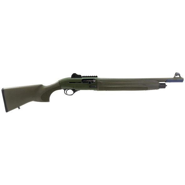 Beretta 1301 Tactical Gen2 Shotgun - 12 Gauge, 18.5" Barrel, OD Green, Model 7R3B64133CA11