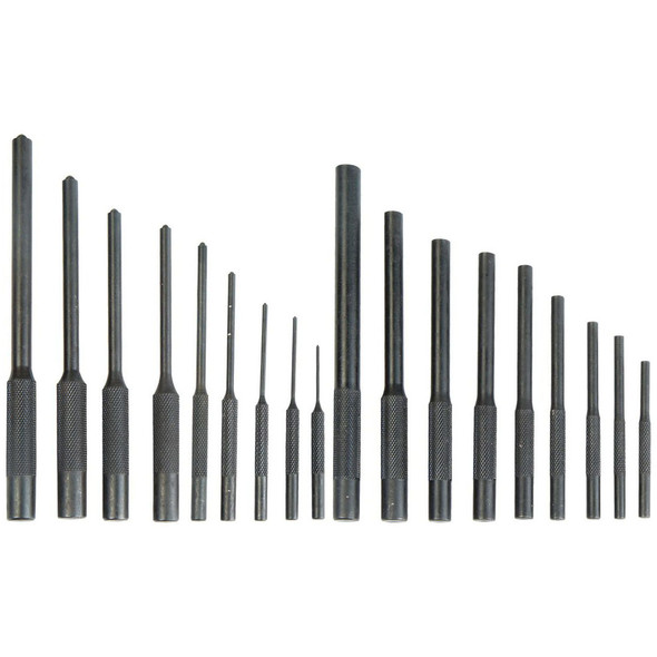 Wheeler Master Roll Pin Punch Set