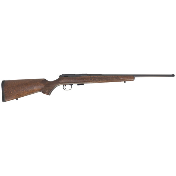 CZ 457 American Left-Handed Rifle - 22 LR, 20" Barrel, Model 5084-8081-MAALAAX