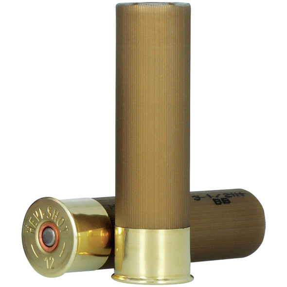 HEVI-Shot HEVI-Steel Ammunition -  12 Gauge, 3-1/2", BB, Steel, 1-3/8 oz, 1550 fps, Model HS65088