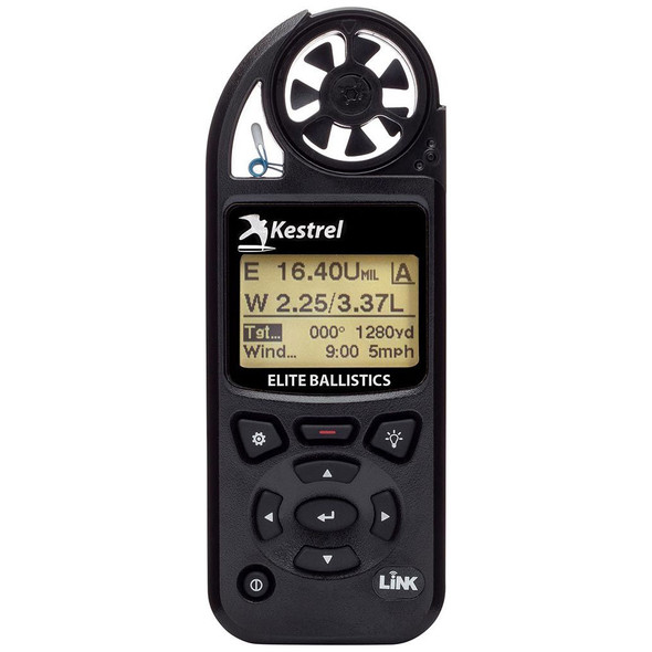 Kestrel 5700 Elite Weather Meter with Applied Ballistics and LiNK - Black