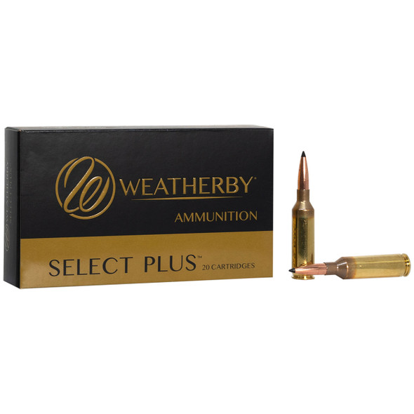 Weatherby Select Plus Ammunition - 6.5 PRC, 130 gr, Swift Scirocco, 3025 fps, Model F65PRC130SCO