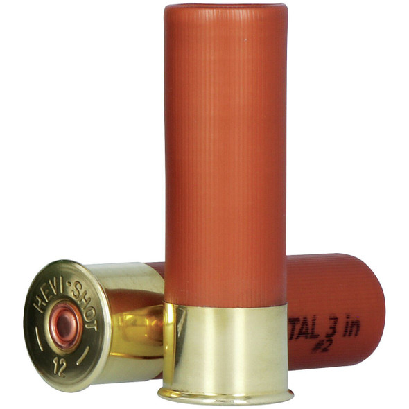 HEVI-Shot HEVI-Metal Longer Range Ammunition - 12 Gauge, 3", 1-1/4 oz, #2, Bismuth/Steel, 1500 fps, Model HS38002