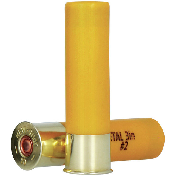 HEVI-Shot HEVI-Metal Longer Range Ammunition - 20 Gauge, 3", #2, Bismuth/Steel, 1 oz, 1350 fps, Model HS39002