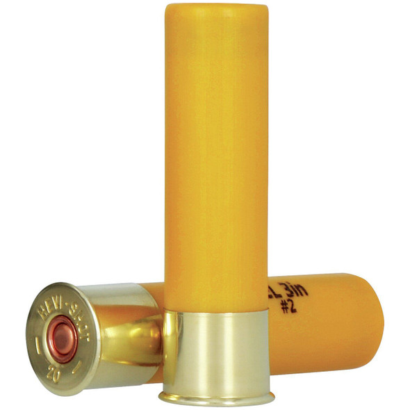 HEVI-Shot HEVI-Steel Ammunition - 20 Gauge, 3", #2, Steel, 7/8 oz, 1400 fps, Model HS62002