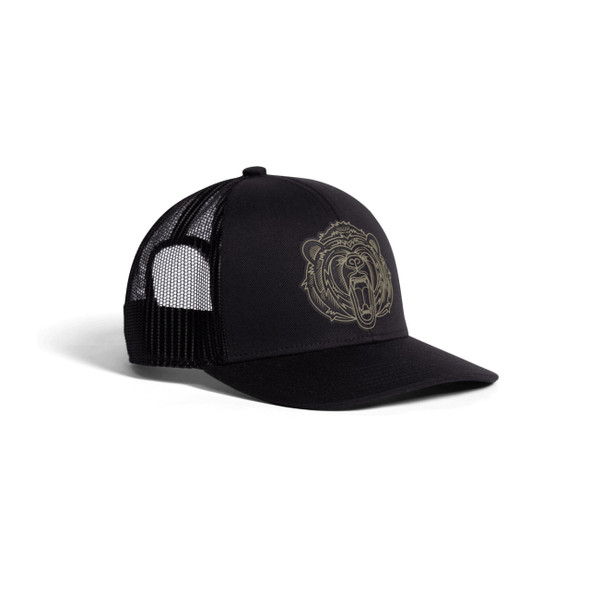 SITKA Gear Griz Mid Pro Trucker Hat, Sitka Black