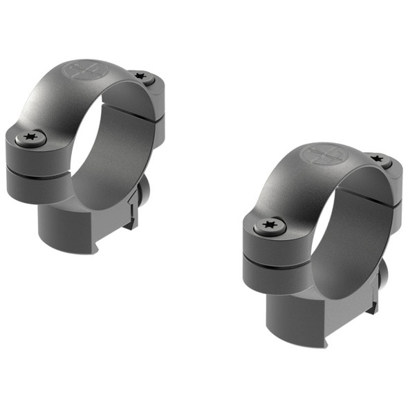 Leupold RM Rings: Sako, 30mm, Medium, Matte Black