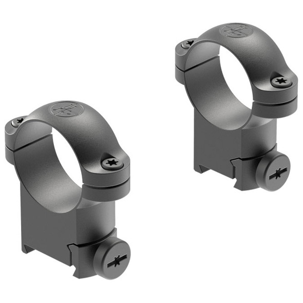 Leupold RM Rings: Sako, 1", High, Matte Black