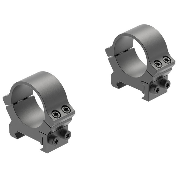 Leupold PRW2 Rings: 1", Low, Matte Black