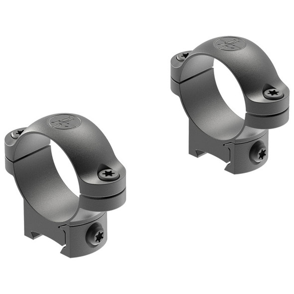 Leupold RM Rimfire 13mm Rings: 1", Medium, Matte Black