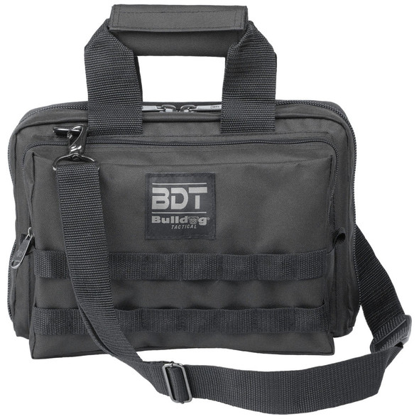 Bulldog Cases & Vaults BDT Deluxe 2 Pistol Range Bag - Black