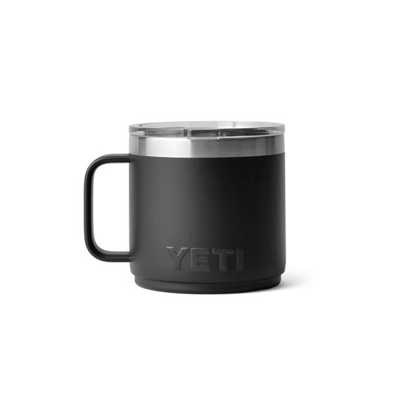 YETI Rambler Stackable Mug with Magslider Lid, 414 mL - Black
