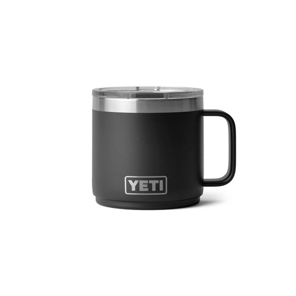 YETI Rambler Stackable Mug with Magslider Lid, 414 mL - Black