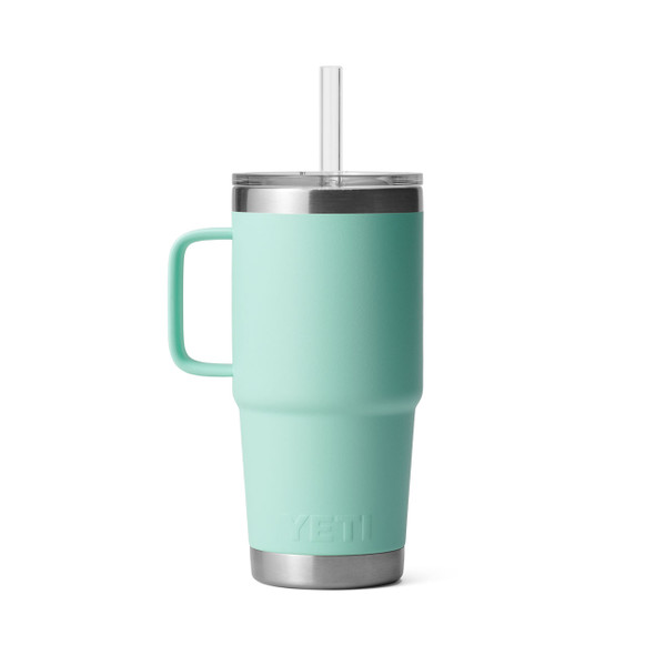 YETI Rambler Straw Mug with Straw Lid, 739 mL - Seafoam