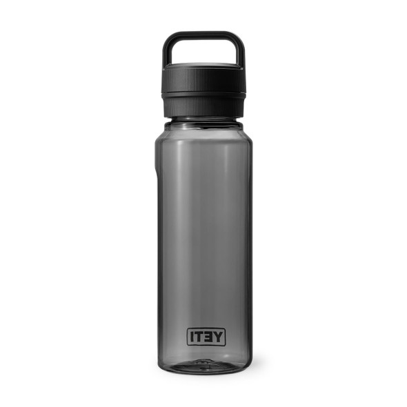 YETI Yonder Water Bottle with Yonder Chug Cap, 1 L - Charcoal