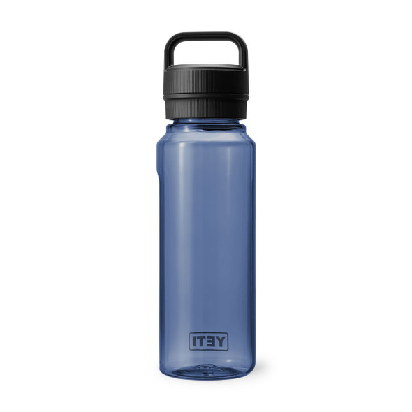 YETI Yonder Water Bottle with Yonder Chug Cap, 1 L - Navy