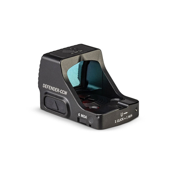 Vortex Optics Defender-CCW Micro Red Dot Sight: 6 MOA Dot Reticle | DFCCW-MRD6