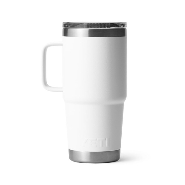 YETI Rambler Travel Mug with Stronghold Lid, 591 mL - White