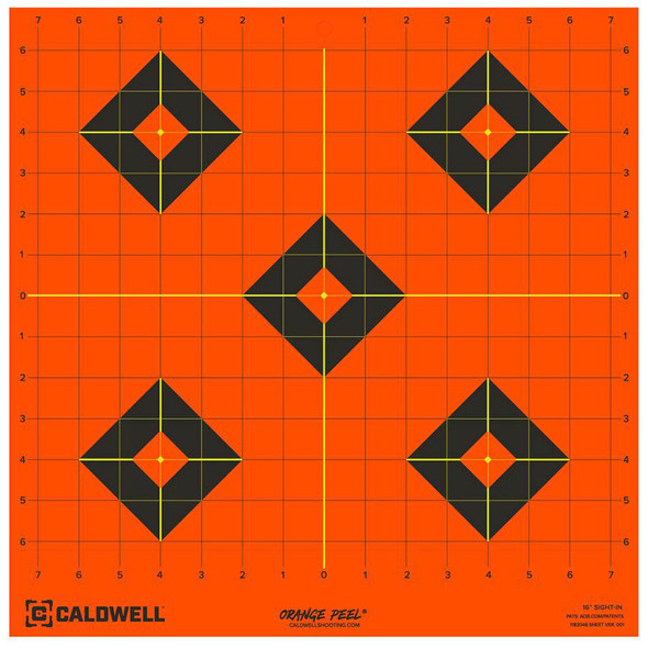 Caldwell Gen2 Orange Peel "Sight-In" Targets - 16"