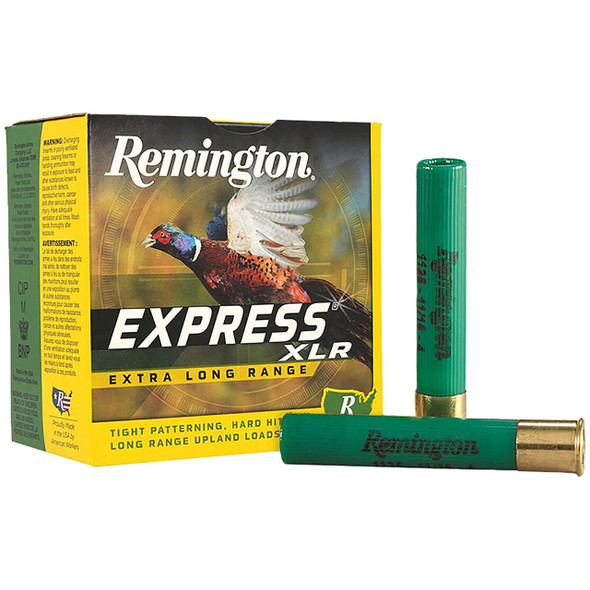 Remington Express Extra Long Range Ammunition: 410 Bore, 3", #4, Lead, 11/16 oz, 1135 fps, Model 20771