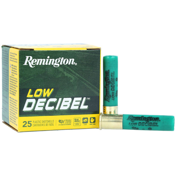 Remington Low Decibel Ammunition: 410 Bore, 2-1/2", #9, Lead, 1/2 oz, 650 fps, Model R20740