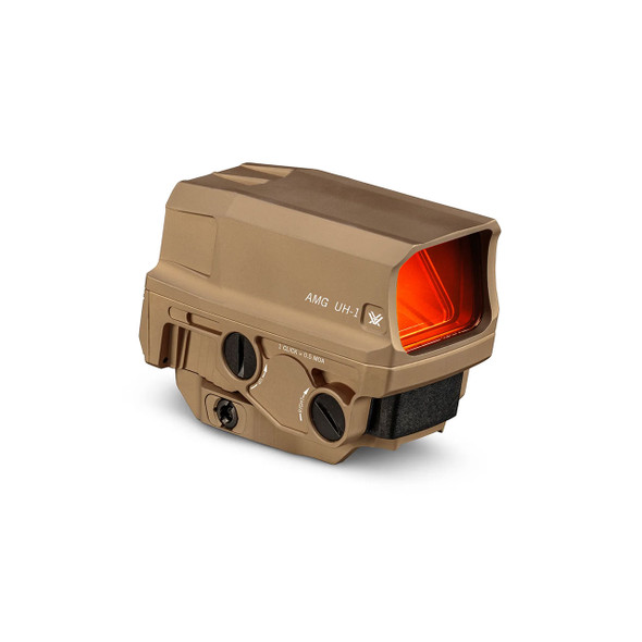 Vortex Optics AMG UH-1 Gen II Holographic Sight, Tan: 1x, EBR-CQB Reticle, Model AMG-HS02T