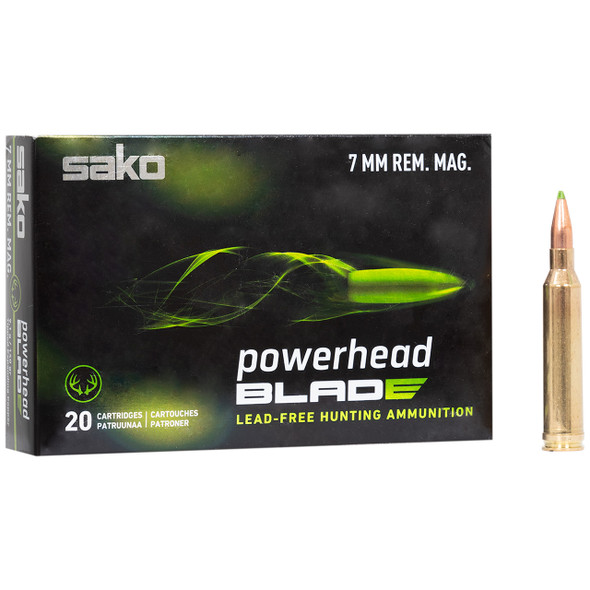 Sako Powerhead Blade Ammunition: 223 Rem, 55 gr, Tipped