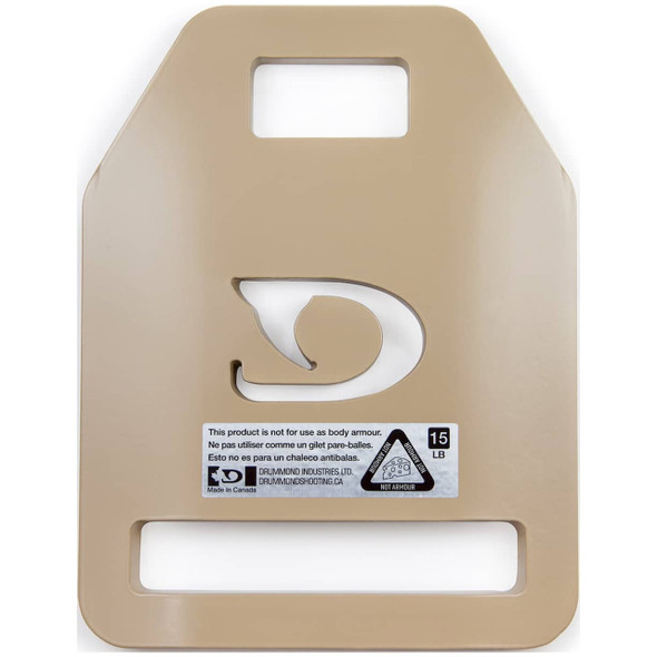 Drummond Weight Vest Plates: 15 lbs, FDE