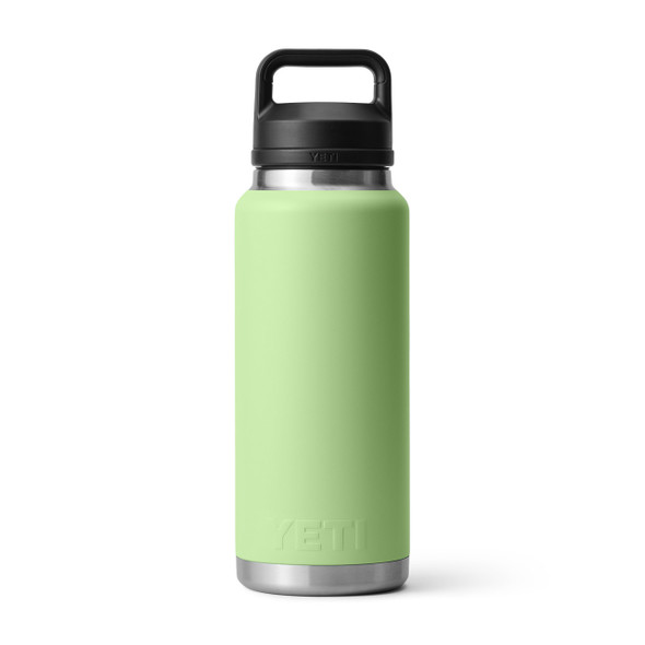 YETI Rambler Bottle with Chug Cap, 1 L / 36 oz: Key Lime