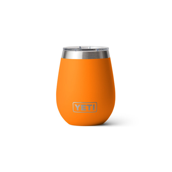 YETI Rambler Wine Tumbler with Magslider Lid, 295 mL / 10 oz: King Crab Orange