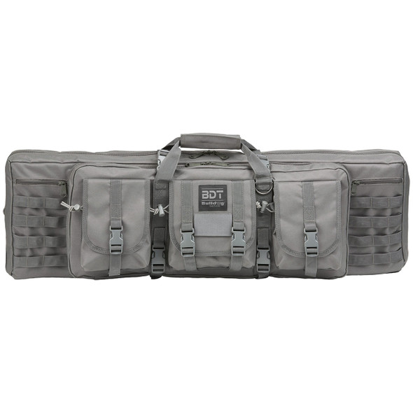 Bulldog Cases & Vaults BDT Tactical Single Rifle Bag, 13x43": Seal Gray