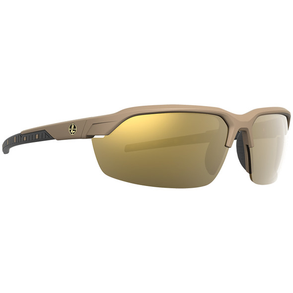 Leupold Tracer Glasses: Shadow Tan, Bronze Mirror