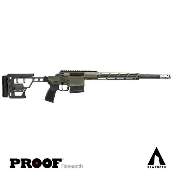 Sig Sauer CROSS Sawtooth Rifle, Moss Green: 308 Win, 16" Barrel, Model CROSS-308-16B-SAW