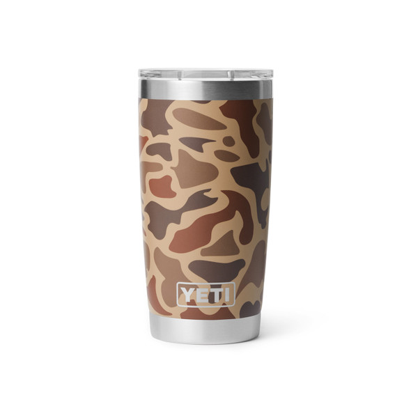 YETI Rambler Tumbler w/ Magslider Lid, 591 mL / 20 oz: Wetlands Camo
