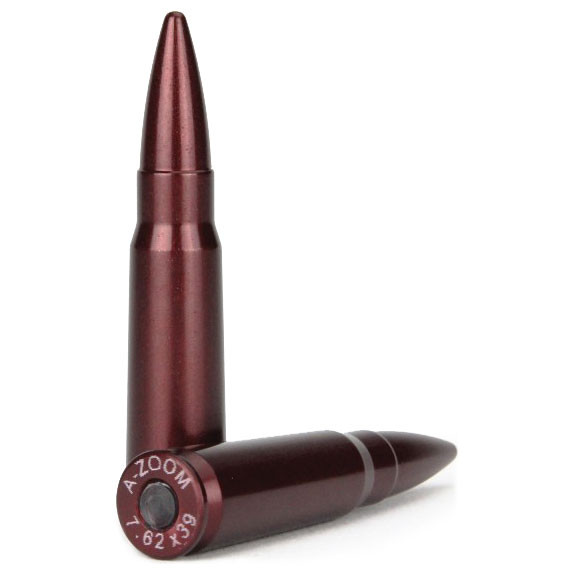 A-ZOOM Rifle Snap Caps: 6.5x55 Swedish, 2-Pk