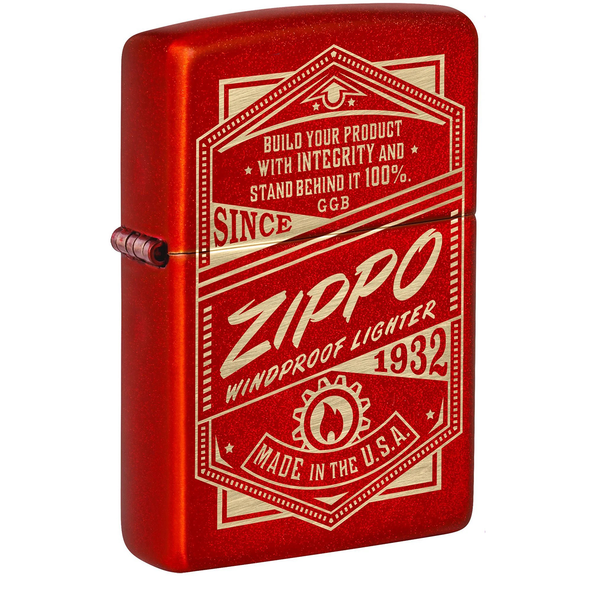 Zippo Windproof Lighter: 49475 Zippo It Works Design