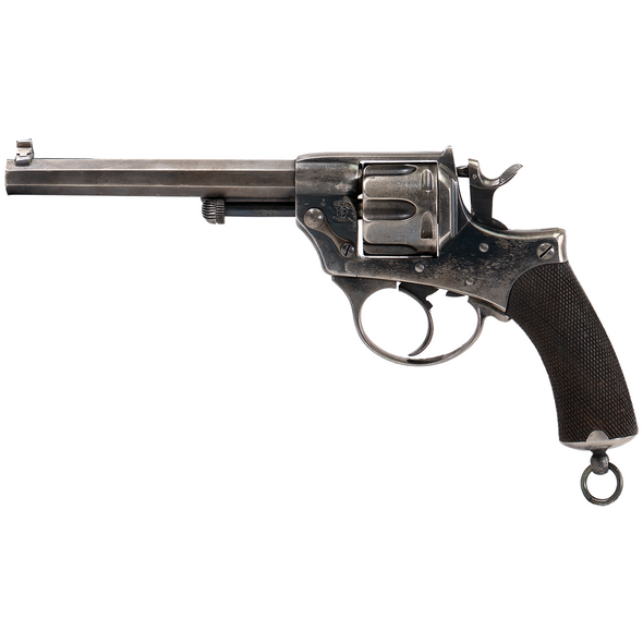 Glisenti Antique 1874 Revolver: 10.4mm, 6.3" Barrel, SER# 4069