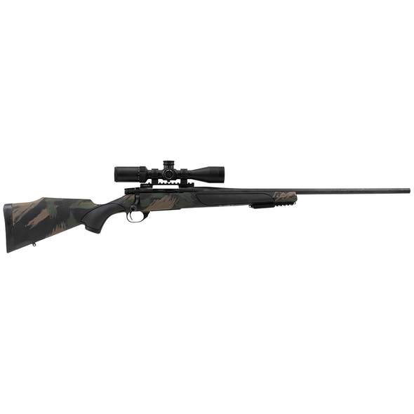 Weatherby Vanguard Black Hills Rifle & 3-12x40 Scope: 223 Rem, 24" Barrel, Model VBP223RR6B