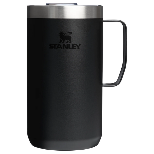 Stanley The Everyday Camp Mug: 24 oz / 709 mL, Black 2.0