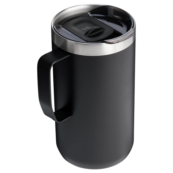 Stanley The Everyday Camp Mug: 24 oz / 709 mL, Black 2.0