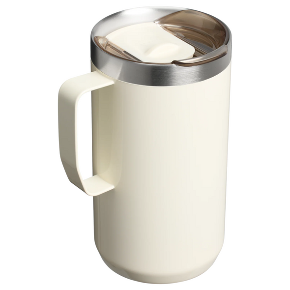 Stanley The Everyday Camp Mug: 24 oz / 709 mL, Cream Gloss