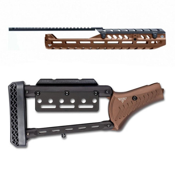 Ranger Point Precision Marlin Lever PewView End Cap Rifle Caliber Pistol Grip Stock Set: Root Beer