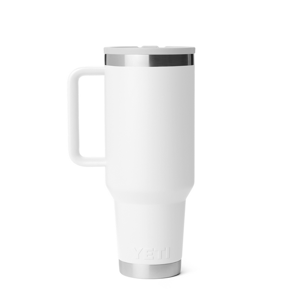 YETI Rambler Travel Straw Mug w/ Colour-Matched Straw Lid, 1.18 L / 40 oz: White
