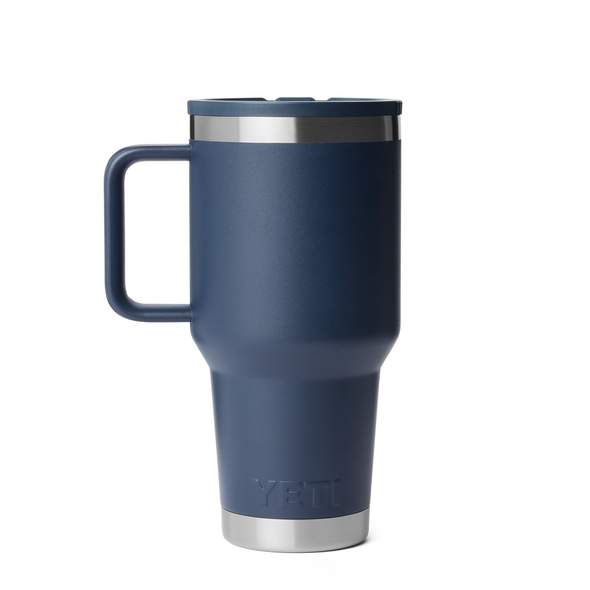 YETI Rambler Travel Straw Mug w/ Colour-Matched Straw Lid, 887 mL / 30 oz: Navy