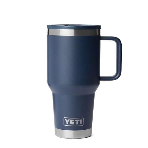 YETI Rambler Travel Straw Mug w/ Colour-Matched Straw Lid, 887 mL / 30 oz: Navy