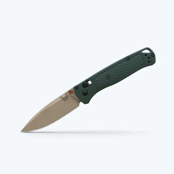 Benchmade 535TN-2601 Bugout Knife, Taiga Green Grivory