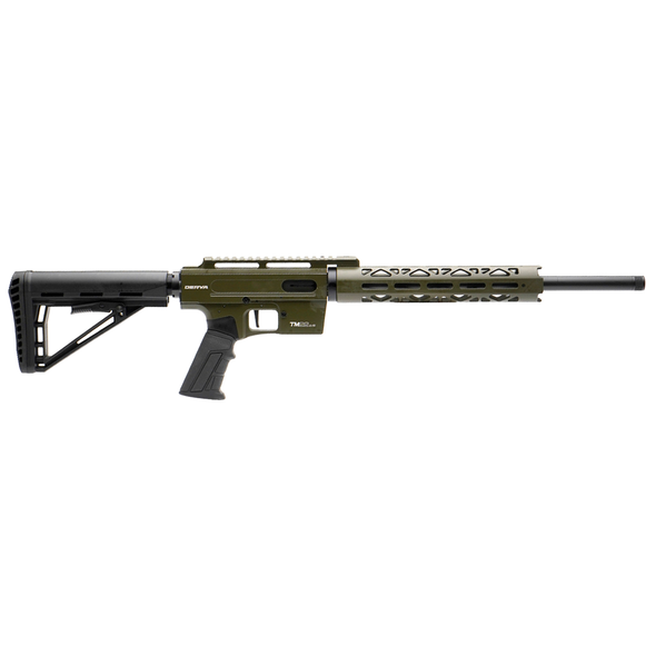 Derya TM22 Pro Rifle, OD Green: 22 LR, 16" Barrel, Model TM22-PRO-16-ODG