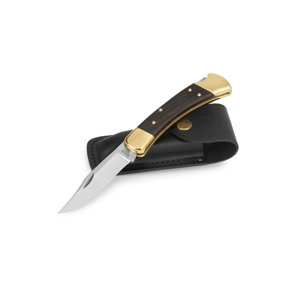Buck Knives 110 Folding Hunter Knife: Standard Handle, Model 0110BRS