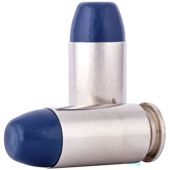 Federal Syntech Solid Core Ammunition: 40 S&W, 200 gr, Polymer Jacket Lead FN, 1000 fps, Model P40SHC1